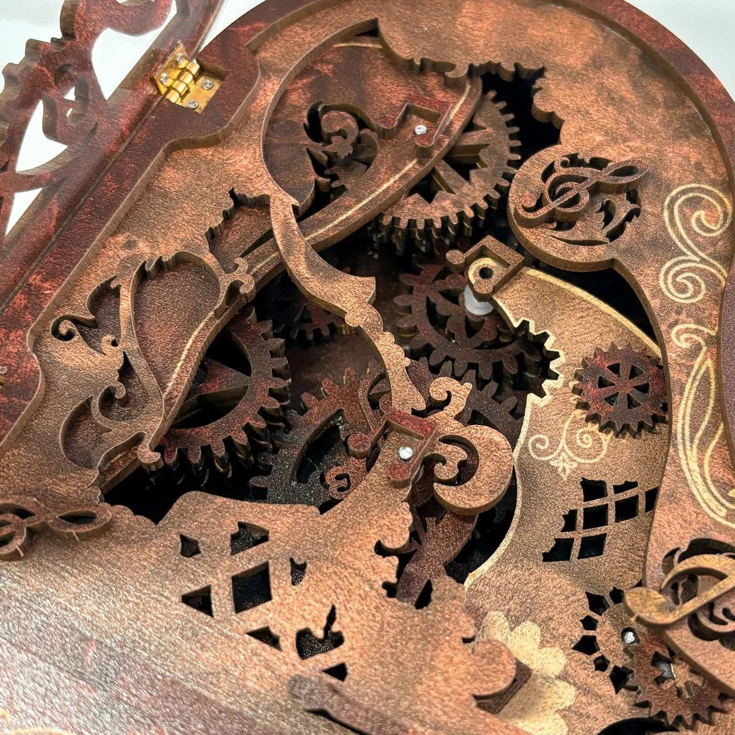 3D Piano DIY Wooden Mechanical Puzzles