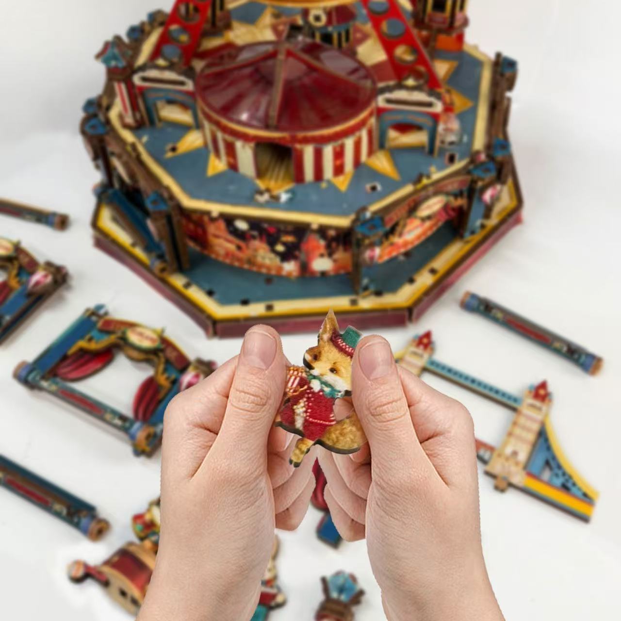 Century Ferris Wheel 3D Wooden Mechanical Puzzles